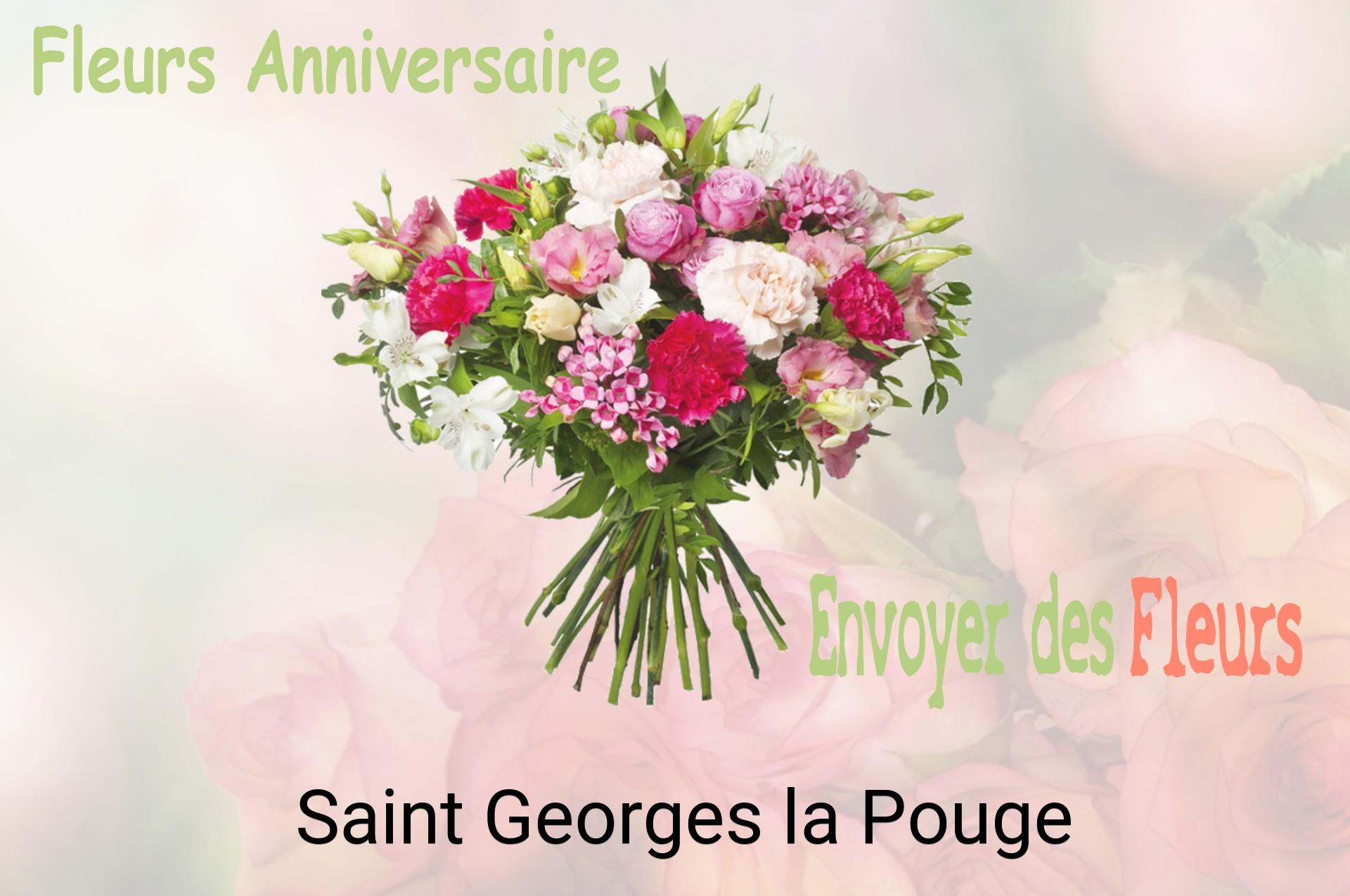 Bouquet de fleurs d’anniversaire livré à Saint-Georges-la-Pouge